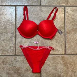 Secret Treasures Red Lingerie Set